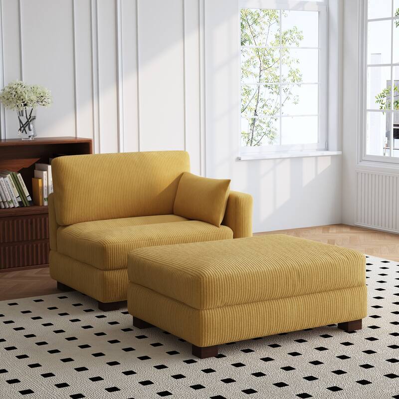Modern Chaise Lounge Modular Sectional Sofa