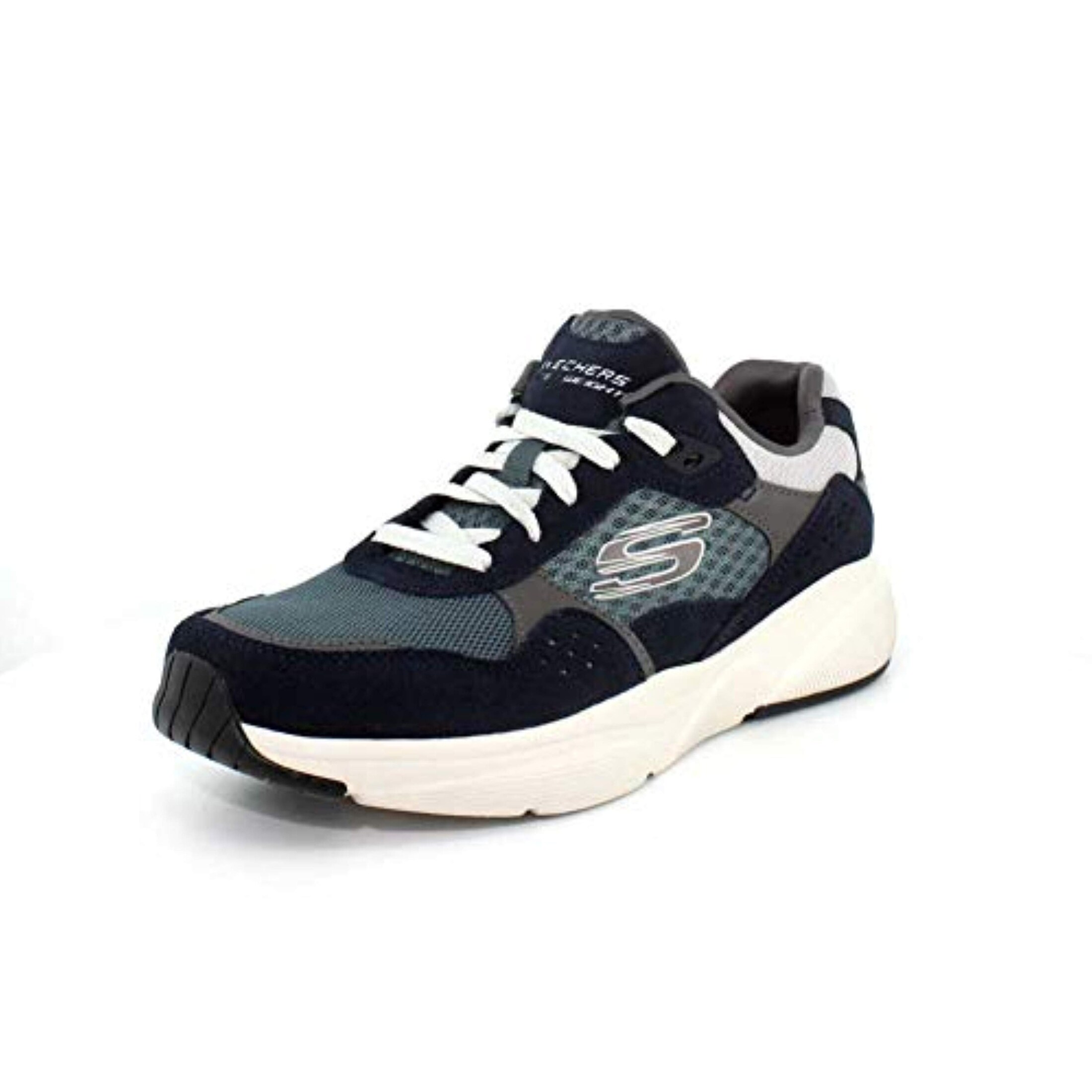 skechers mens blue shoes