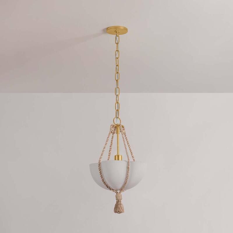 Hudson Valley Lighting 1013 Amberley 12" Wide Mini Pendant with Matte