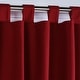 preview thumbnail 27 of 53, ThermaLogic Weathermate Insulated Cotton Tab Top Curtain Panel - Pair