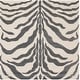 preview thumbnail 45 of 50, SAFAVIEH Handmade Cambridge Salina Animal Print Wool Rug 6' Square - Ivory/Dark Grey - Square
