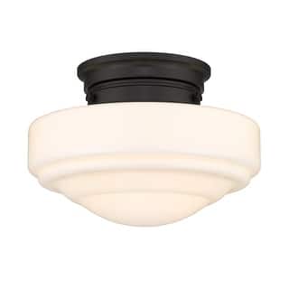 Ingalls Semi-Flush - 12"x8.625"