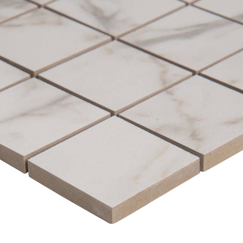 Ackland AKN-C-LE2X2SQM-CA Legacy - 12" x 12" Ceramic Square Mosaic - Arclina
