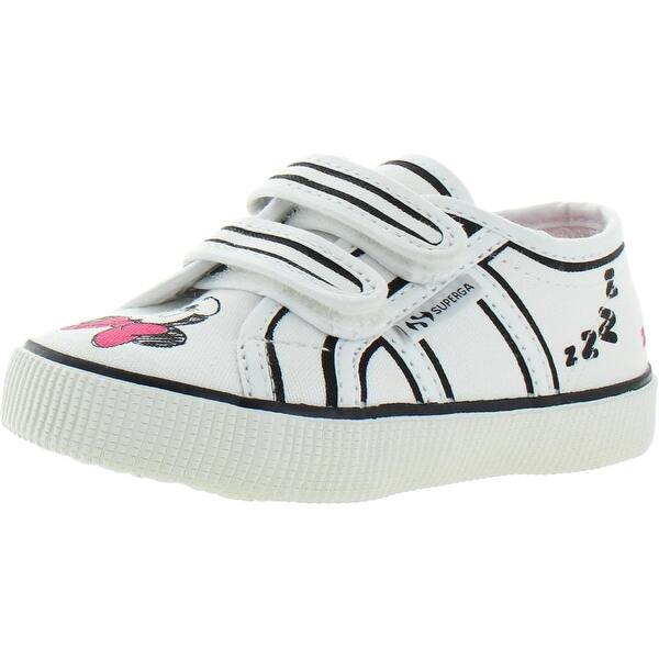 Shop Superga Girls 2750 Casual Shoes Canvas Minnie Mouse White
