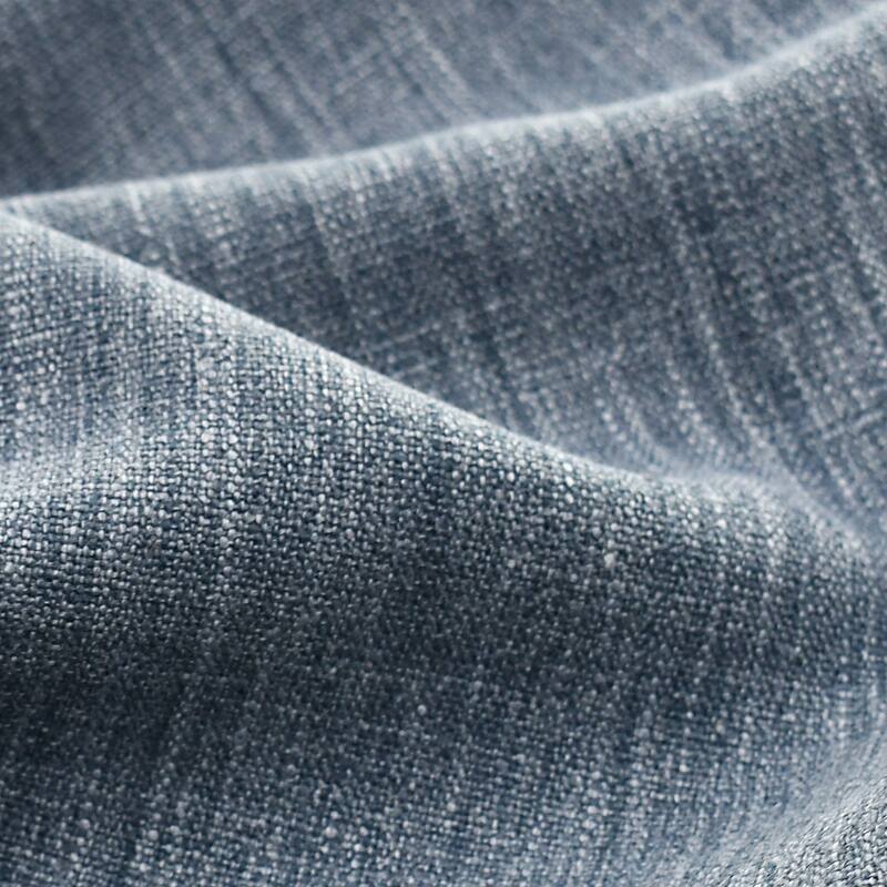 Linen Upholstered Solid Wood Dining Chair (Set of 2)