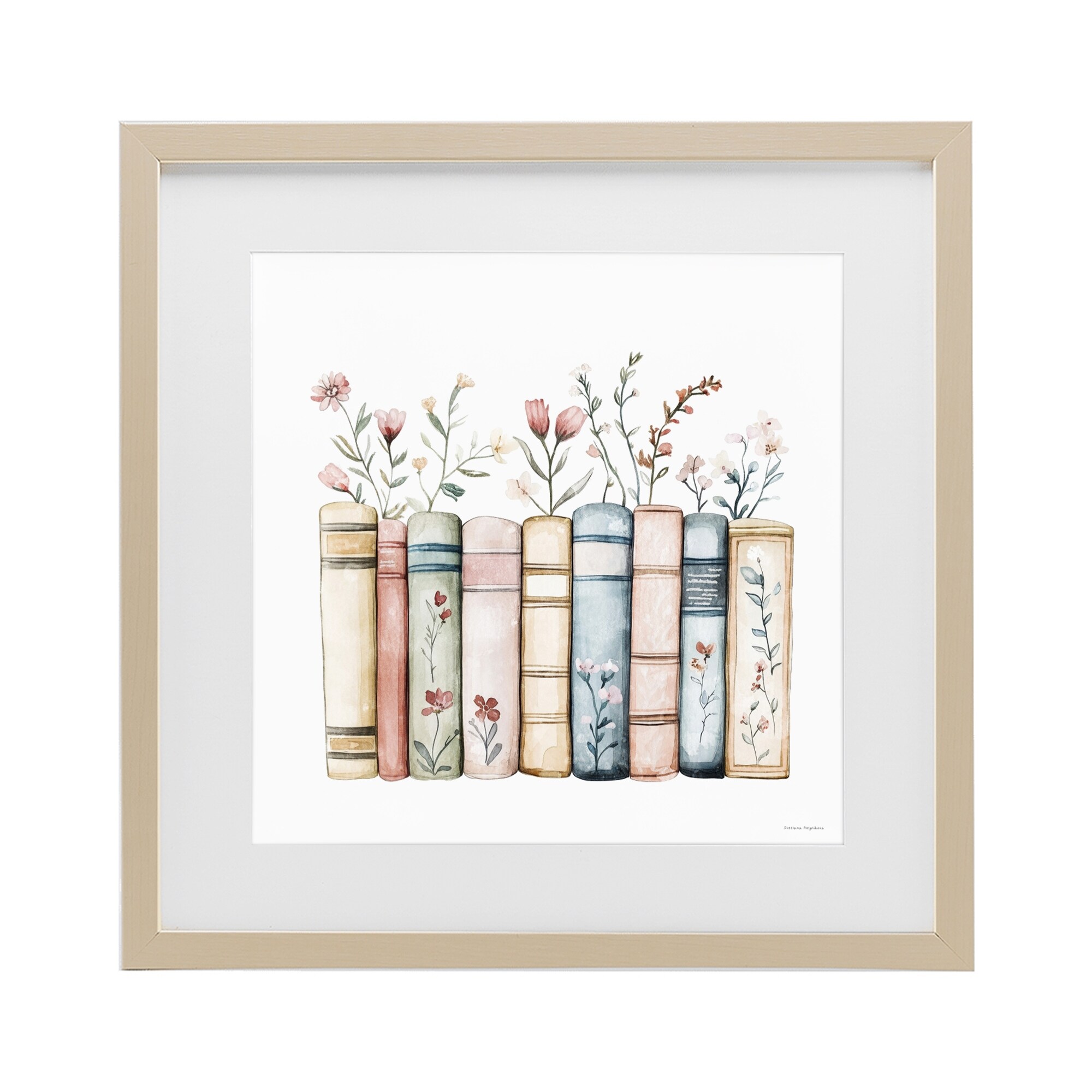 Stupell Words That Blossom Under Glass Framed Design By Svetlana Aleynikova