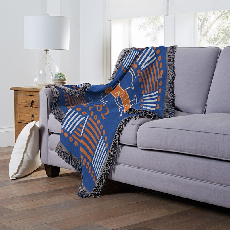 NCAA Homage Jacquard Throw Blanket