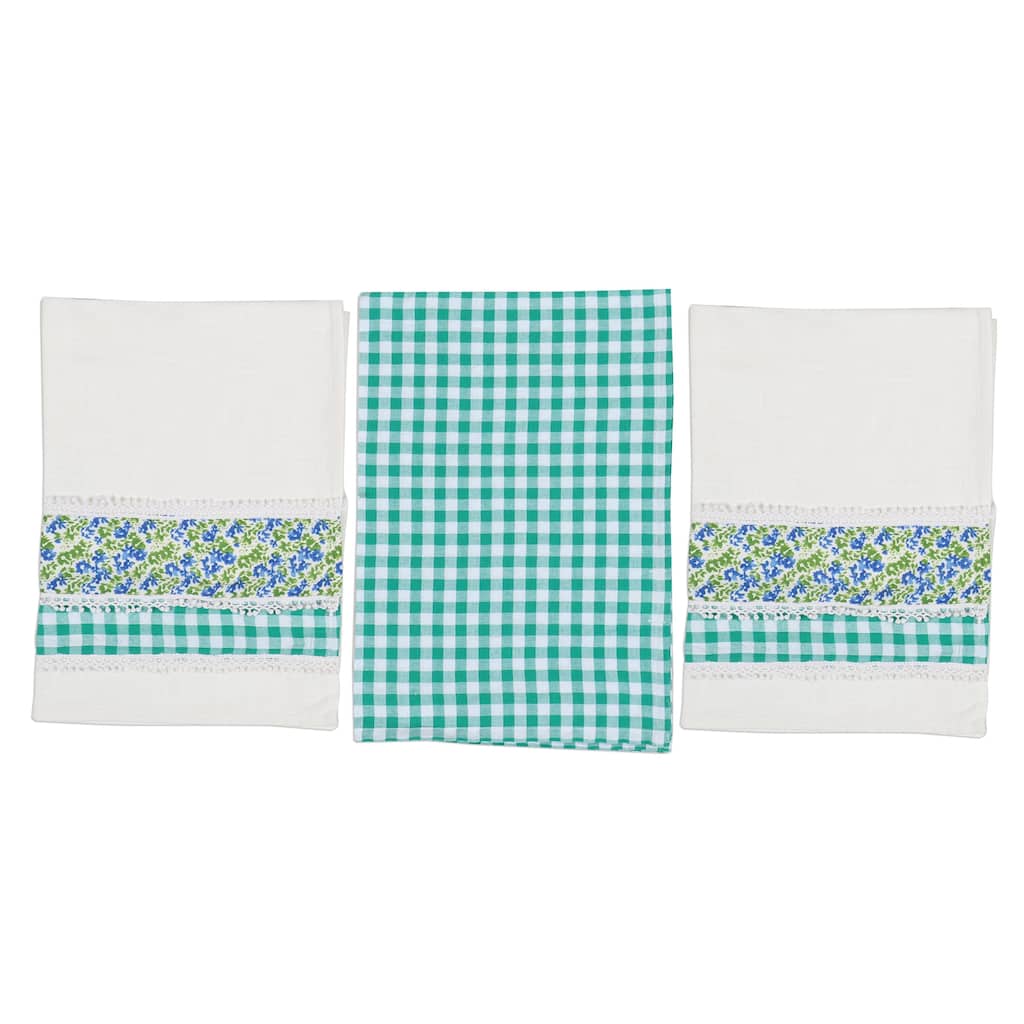 Novica Handmade Cotton Dish Towels (Set Of 3)