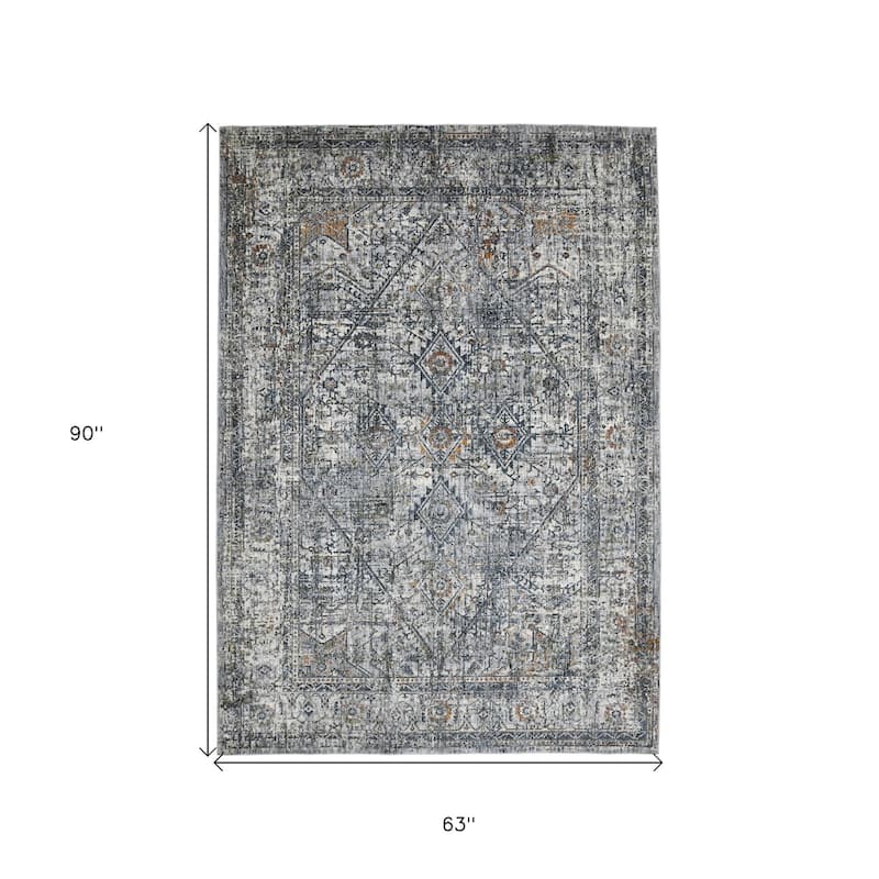 Podor Power Loomed Durable Area Rug By HomeRoots
