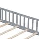 preview thumbnail 13 of 21, Full Montessori Floor Bed with Fence & Door - Safe & Fun for Kids