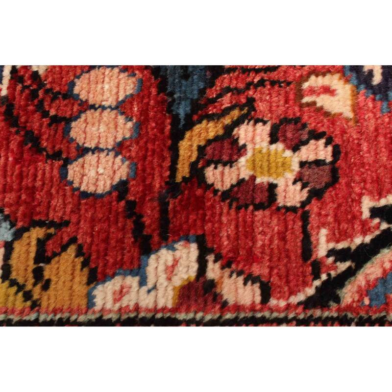 ECARPETGALLERY Hand-knotted Andelz Red Wool Rug - 3'10 x 7'4