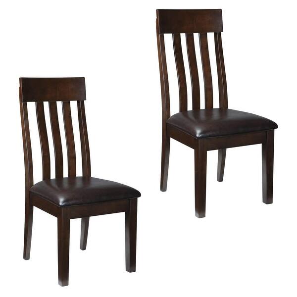 Shop Ashley Furniture D596 01 Dark Brown Oak Finish Dining Room