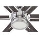 preview thumbnail 12 of 10, 56" Honeywell Kaliza Indoor Modern Ceiling Fan with Remote, Pewter