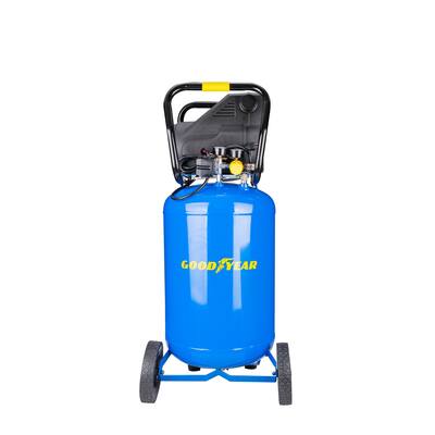 Goodyear 20 Gallon 165 PSI Oil Free Portable Vertical Electric Air Compressor - 20 Gallon
