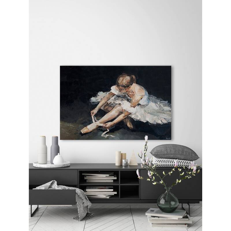 Now or Never Print on Wrapped Canvas