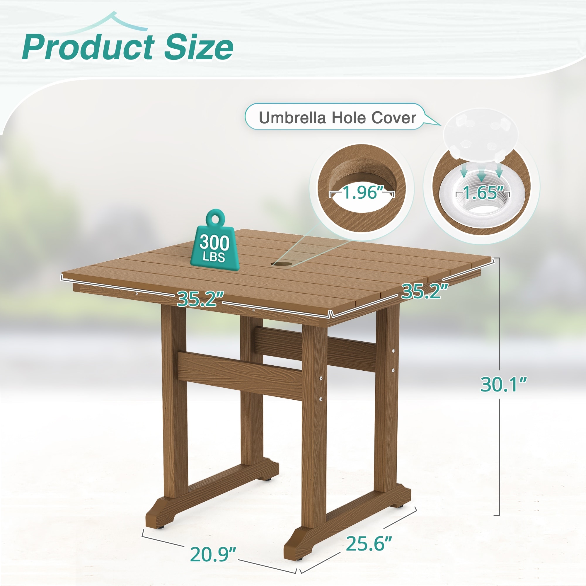 4-piece cantilever offset patio umbrella stand 180lbs FRUITEAM 4-Piece Cantilever Patio Umbrella Stand Base, Square B   Fruiteam