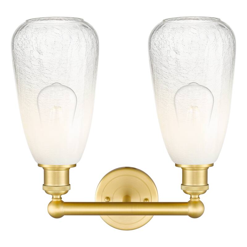 Innovations Lighting Endless Possibilities Edison - Brookhaven Almond - 2 Light 15" Bath Vanity Light