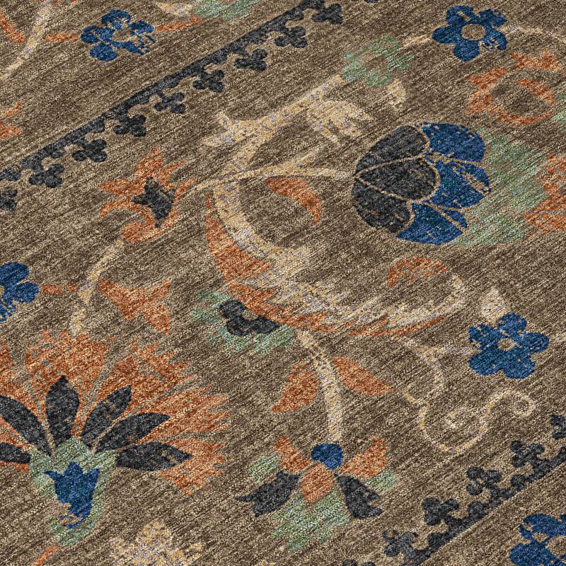 Machine Washable Indoor/ Outdoor Global Alix Chantille Rug