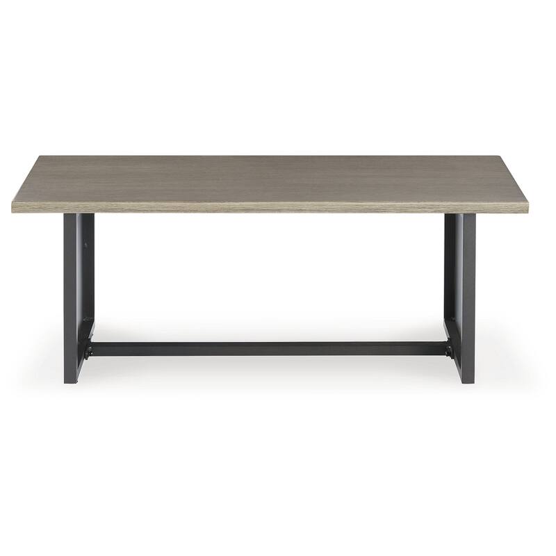 Signature Design by Ashley Bree Zee Brown Outdoor End Table - 38" W x 16" D x 14.38" H