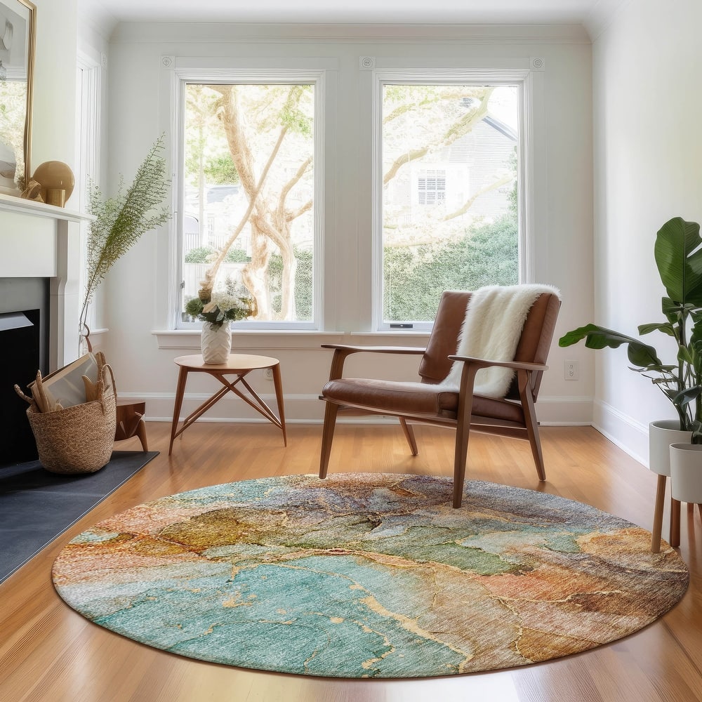 Premium Washable Super Soft Abstract Marble Mayfield Rug