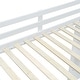preview thumbnail 20 of 19, Full Size Loft Bed with Large Shelves,Writing Desk and LED Light