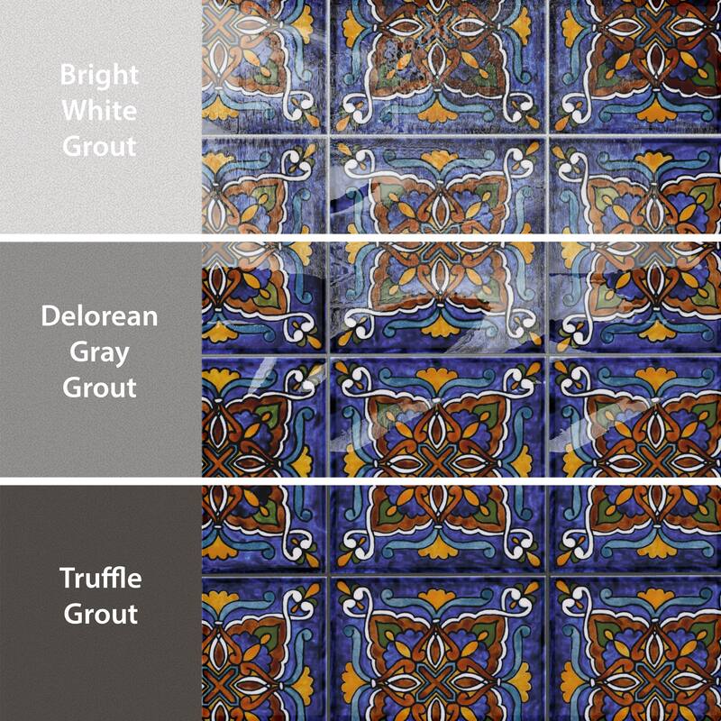 Merola Tile Provincial Deco Prado 6" x 6" Porcelain Wall Tile - (1 Tile)