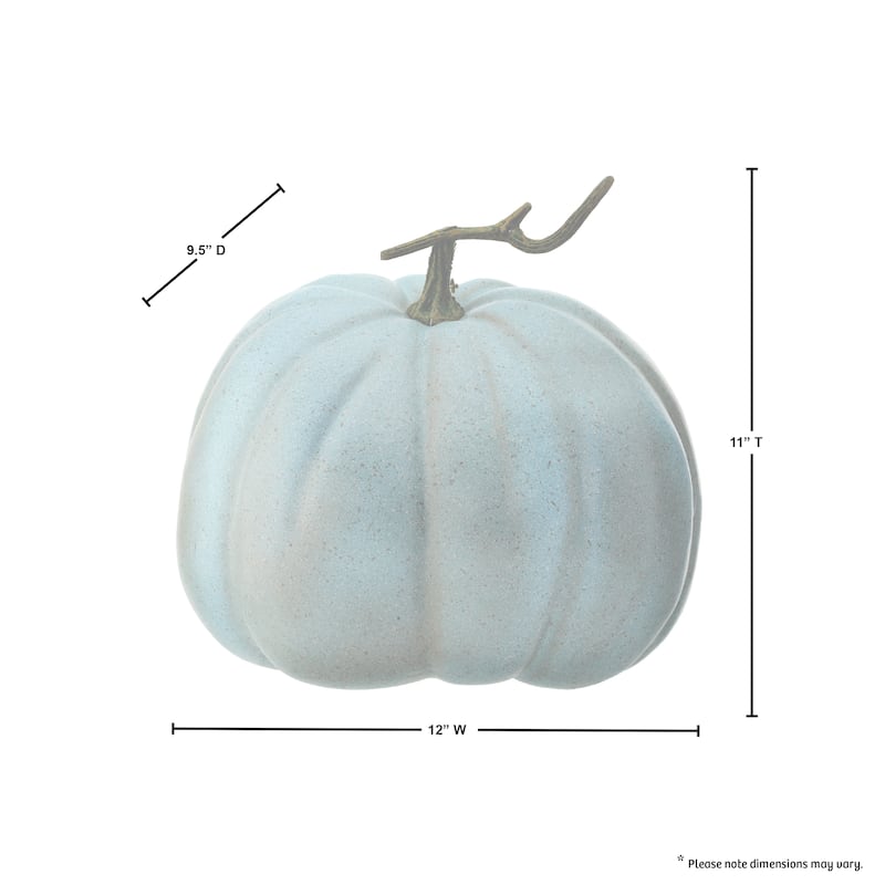 11" Latex Harvest Vine Pumpkin