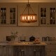 preview thumbnail 2 of 8, Anmytek Modern Farmhouse 5-Light Wood Cage Chandelier Drum Pendant Lights for Dining Room - 19.6" D x 22.3" H
