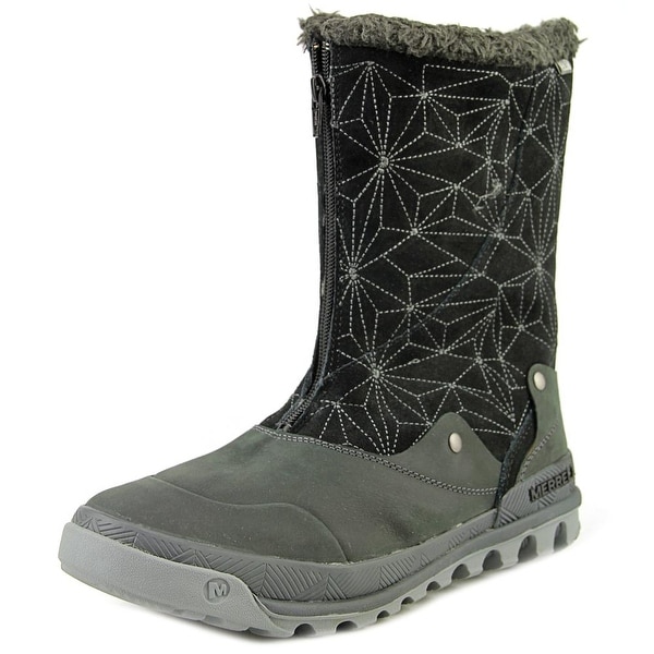 Shop Merrell Silversun Zip Women Round Toe Leather Winter Boot