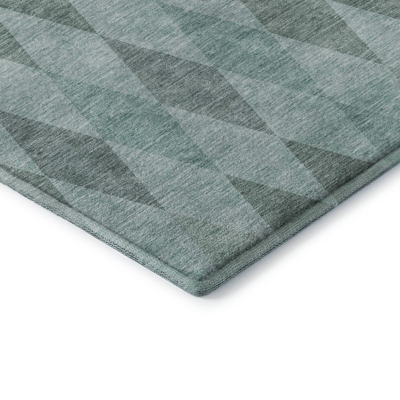 Premium Washable Super Soft Modern Diamonds Mayfield Rug