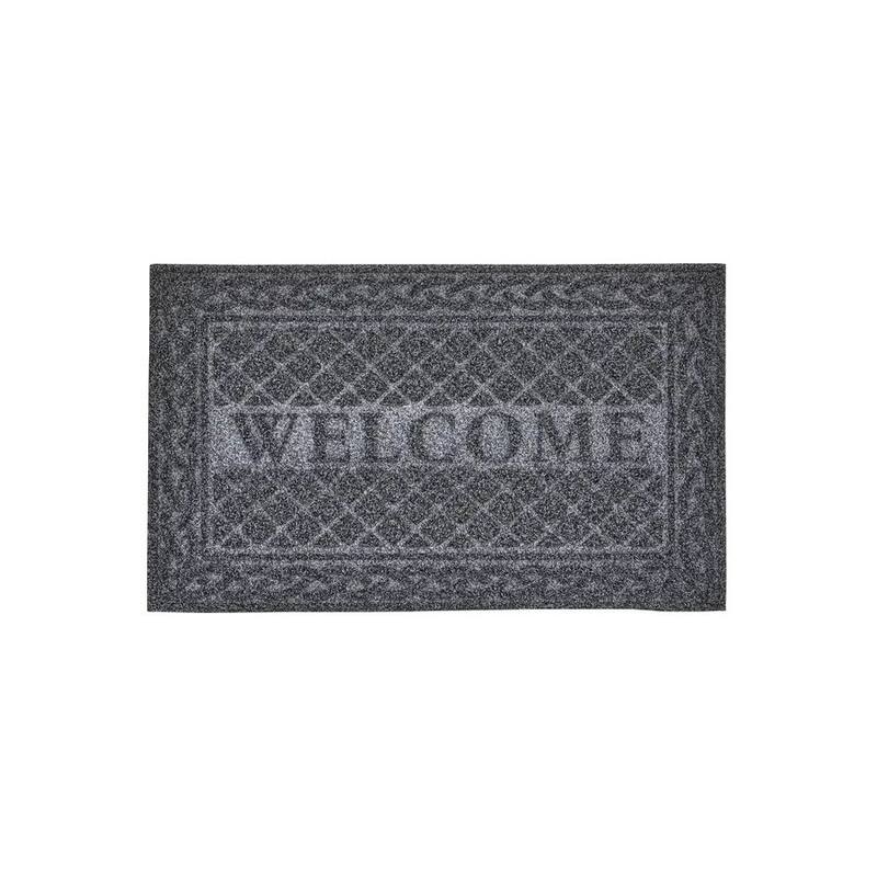 Superio Non-Slip Welcome Doormat for Entry, 18" x 30", Waterproof, Mat