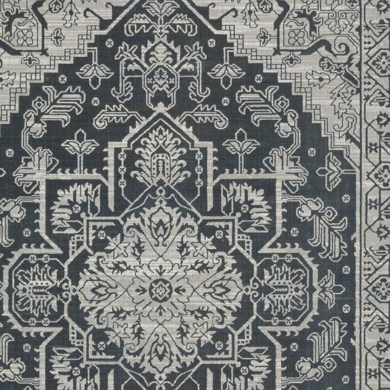 HomeRootsMedallion Traditional Runner Area Rug