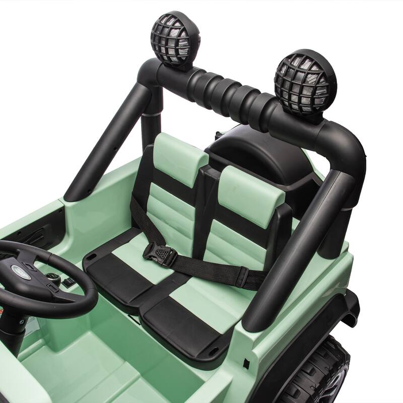 24V Land Rover Defender Ride-On Car, Remote Control, Bluetooth, LED Lights