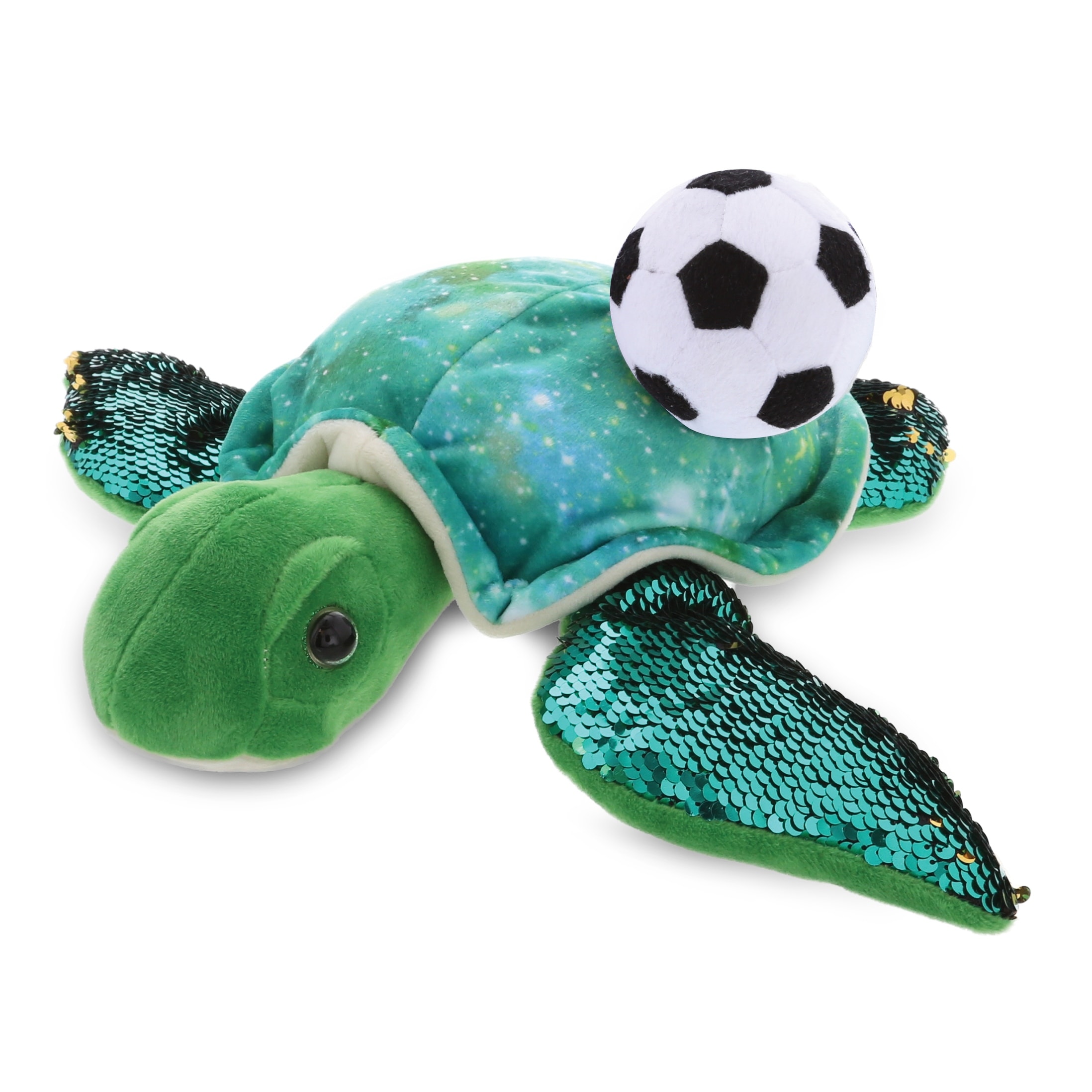 10" Sequin Sea Turtle Toy Play Stuffed Fun Animal 