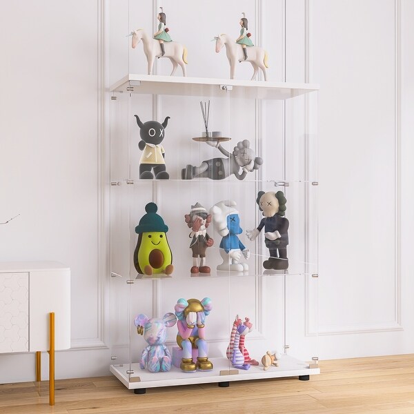 Floor standing curio cabinet sale