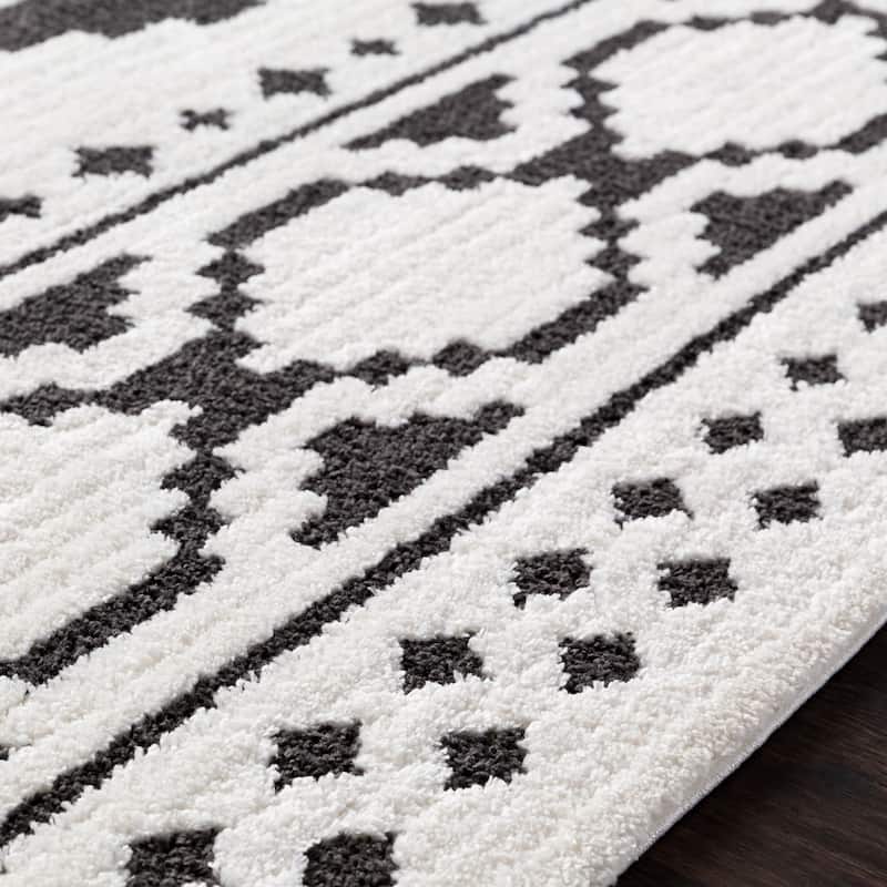 Livabliss Amerigo Bohemian Global Plush Area Rug