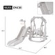 preview thumbnail 5 of 37, Slide and Swing Set 3 in 1, Kids Playground Climber Swing Playset