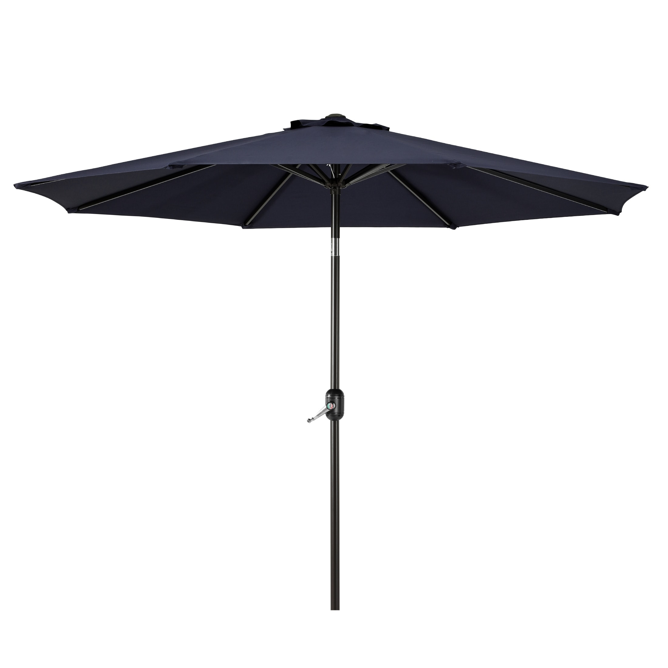 9 inch patio umbrella 9FT with Auto Tilt The smooth crank lift with durable steel cable opens the umbrella effortlessly AreShark 9 FT Patio Umbrella