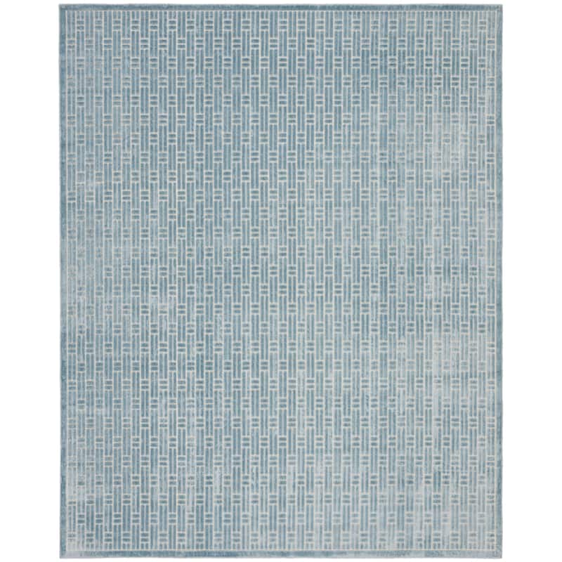 Nourison Washable Charm Indoor only Modern Geometric Area Rug