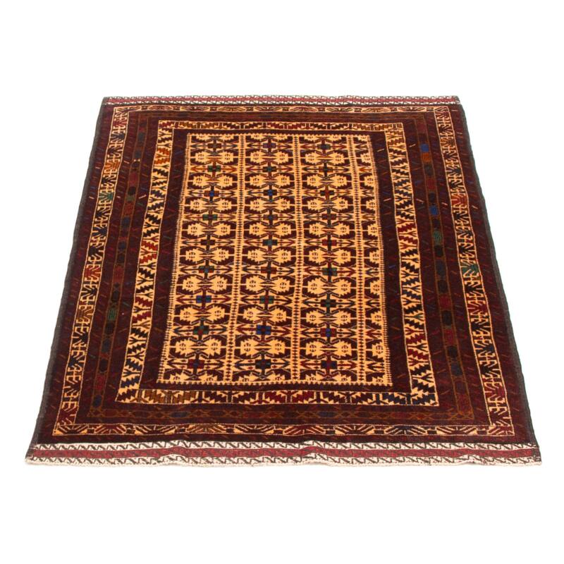 Teimani Beige Rug 4'1" x 6'1" - 4'1 x 6'1