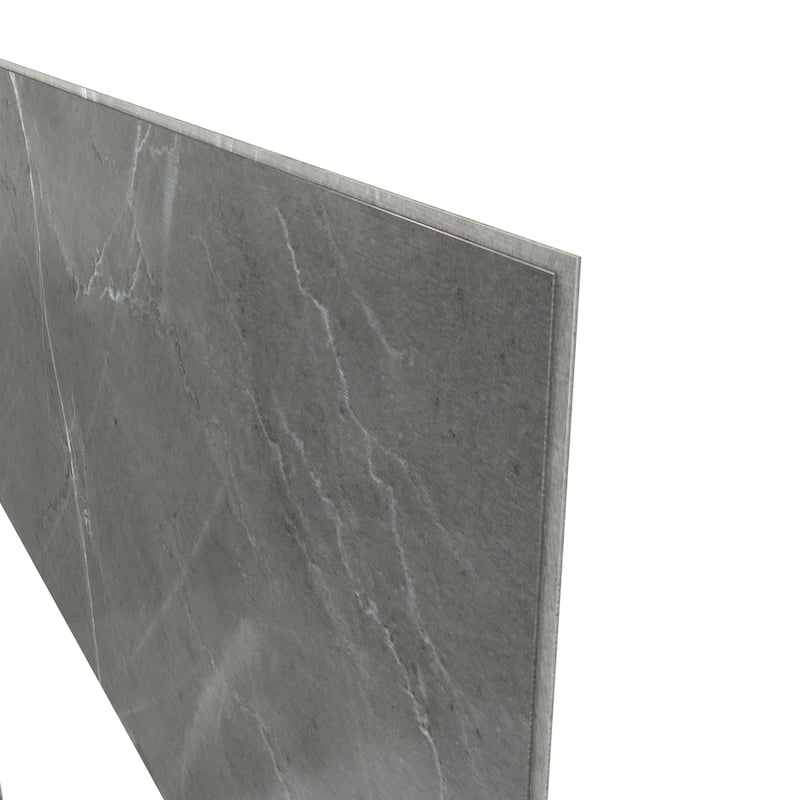 Epiphany Glue-up Wall Tiles 15.75 in. H x 31.5 in. L In Smooth Marble Dark Grey