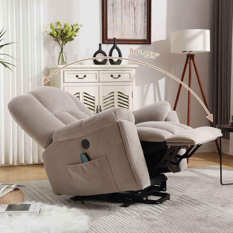 Power Lift Recliner Chair with Heat and Massage