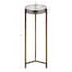 Kate and Laurel Aguilar Glam Drink Table - 8x8x23