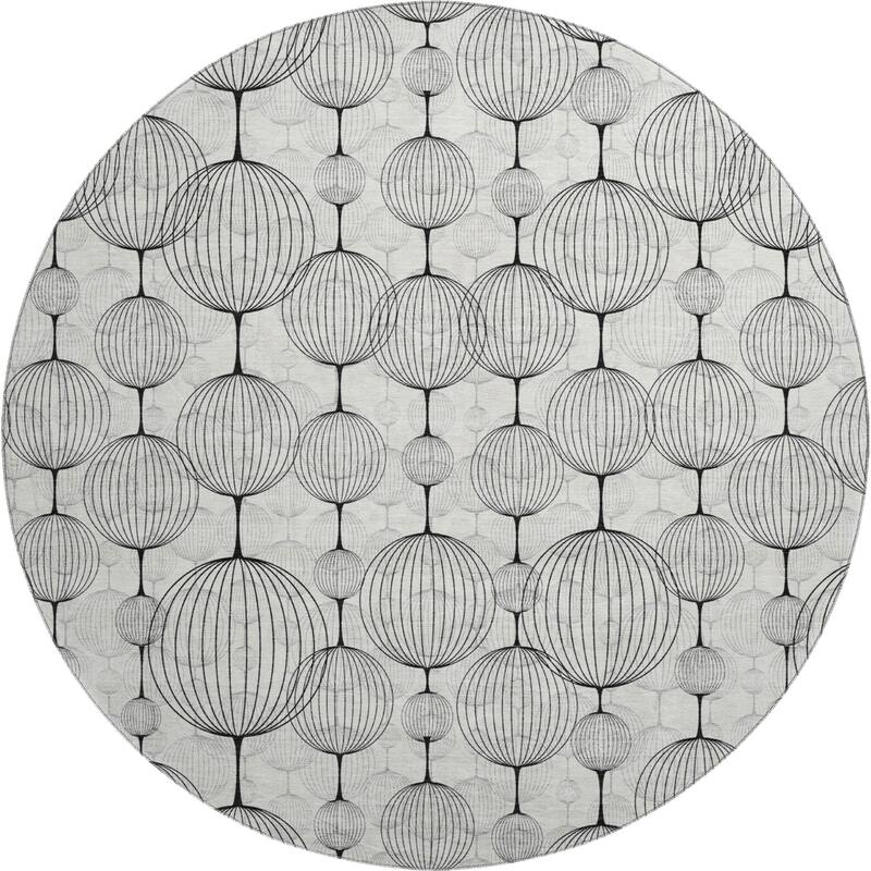 Premium Washable Super Soft Modern Chic Stripe Mayfield Rug