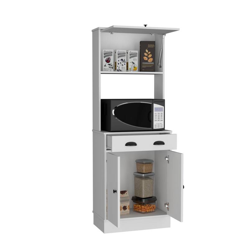 Kitchen Pantry with Drawer and 2 Cabinets for Kitchen