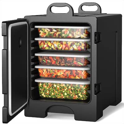 Costway 81 QT End-Loading Food Warmer Insulated Food Pan Carrier 5