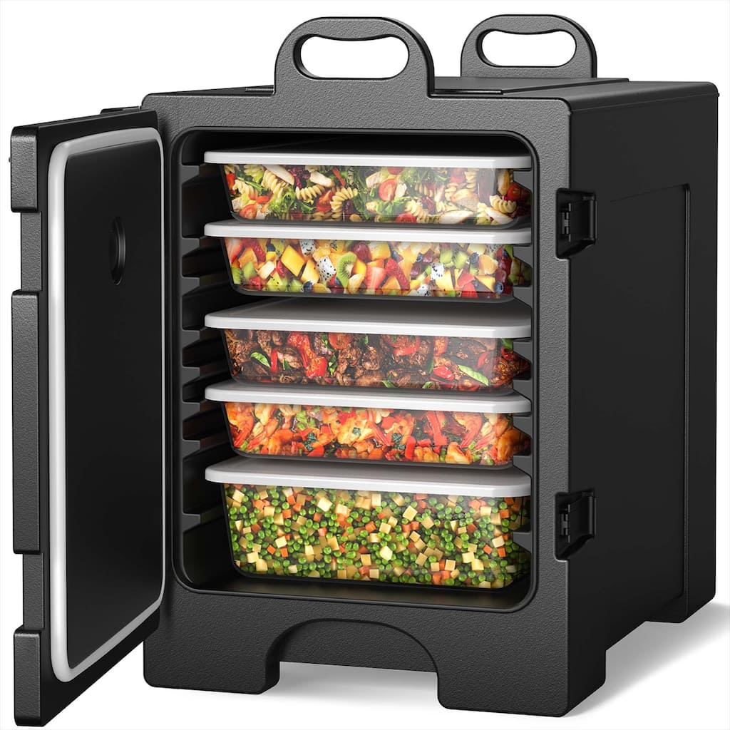 Costway 81 QT End-Loading Food Warmer Insulated Food Pan Carrier 5