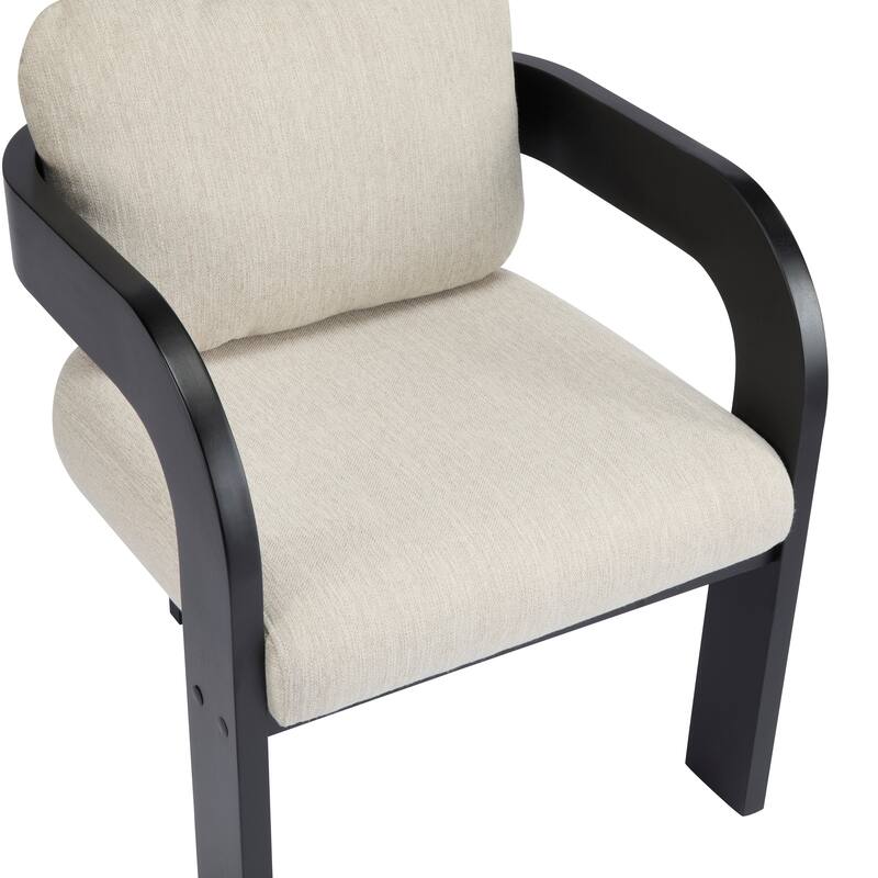 Christopher Knight Home - Seraphina Rubber Wood Dining Chair with Pillow Back(Set of 2)