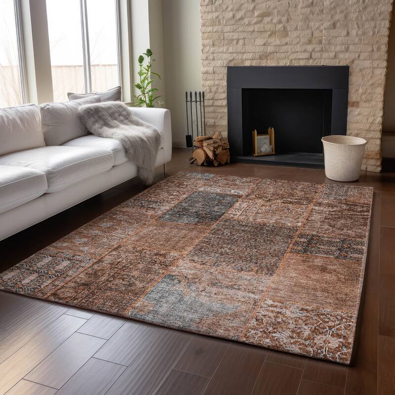 Premium Washable Super Soft Boho Patches Mayfield Rug