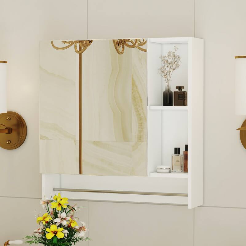 Bathroom Mirror Cabinet Wall Mounted